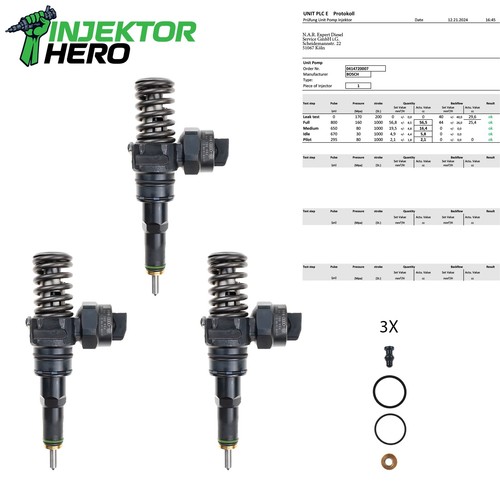 0414720007 injecteur de - 3x,