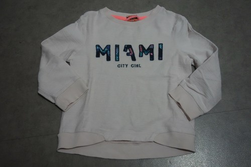 Sweat fin rose pâle - , "miami"