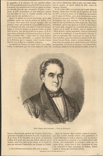 NEDERLAND HENRI TOLLENS POETE HOLLANDAIS DESSIN CHEVIGNARD ARTICLE PRESSE 1862