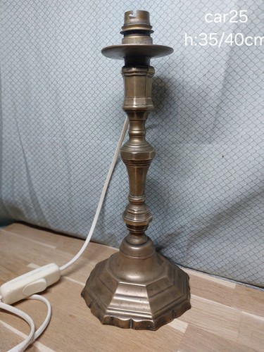 Pied lampe bougeoir - de,