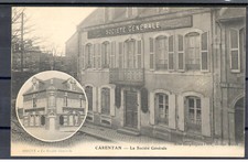 Carte postale ancienne de Carentan - La Société Générale