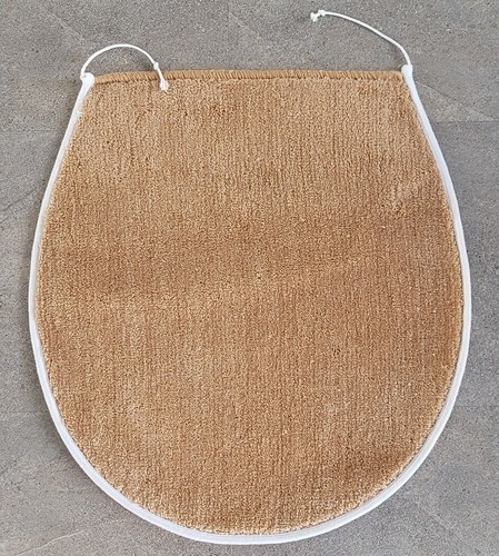 Uni caramel beige housse - wc,