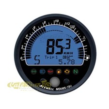 Compteur Électronique Compte-Tours Acewell Aluminium Noir Moto Universel