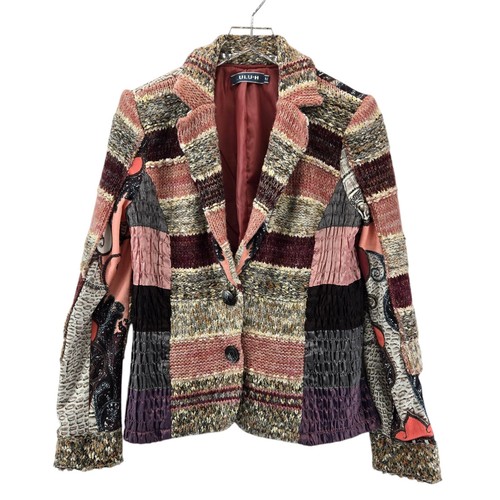 Lulu patchwork jacket blazer - lulu,