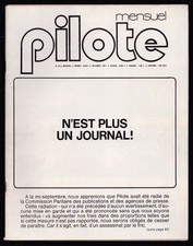 JOURNAL PILOTE 2ème SÉRIE N°53 . BILAL / MORRIS / PRATT . 1978