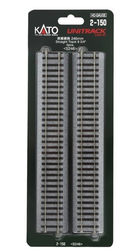 150 rails ballastés 246mm - 2-150,