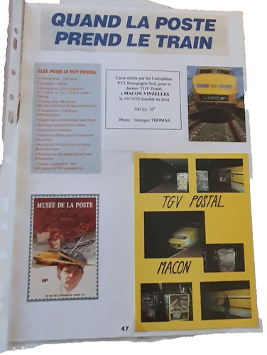 Cartes postales cpa - postales, tgv