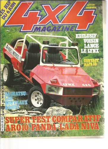 4x4 magazine daihatsu - n°38, /