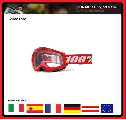 Masque moto cross enduro - 100, %