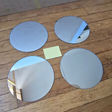 Lot de 4 miroirs - circulaire avec adhésif - Ronneby