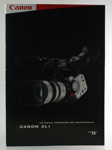 Brochure canon xl1 - xl1, xl-1