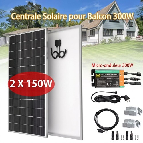 Centrale solaire balcon 300w - centrale,