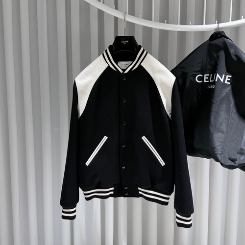 Celine veste bomber cuir - veste,