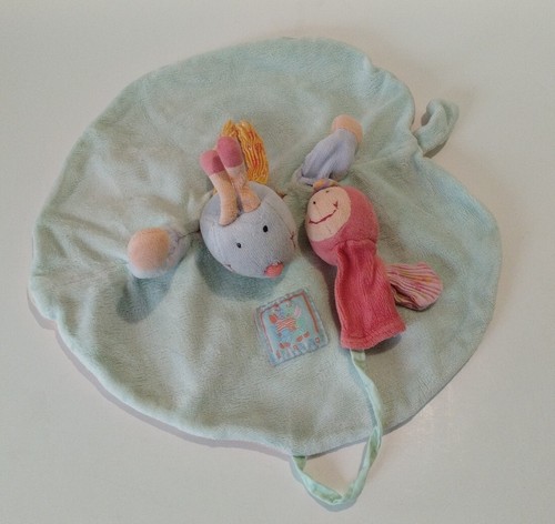 Doudou plat libellule zéphir - doudou,