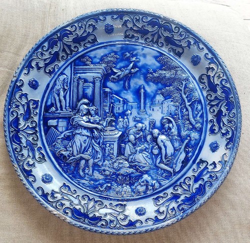 Plat faience betschdorf - faience,