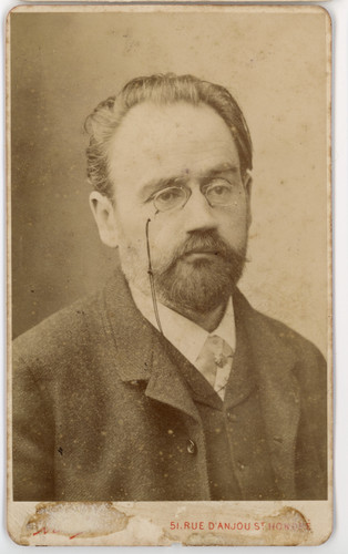 Cdv emile zola - emile, zola,