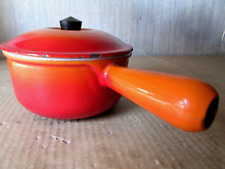 POELON FONDUE CAQUELON Casserole fonte Le CREUSET 14 Cuisine Cooking Kuchen