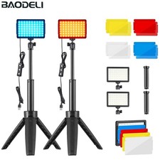 Photography LED Video Light Panel Lighting Photo Studio Lamp Kit For Shoot Live