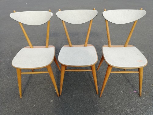 Chaises vintage bois et - 3, vintage/bois