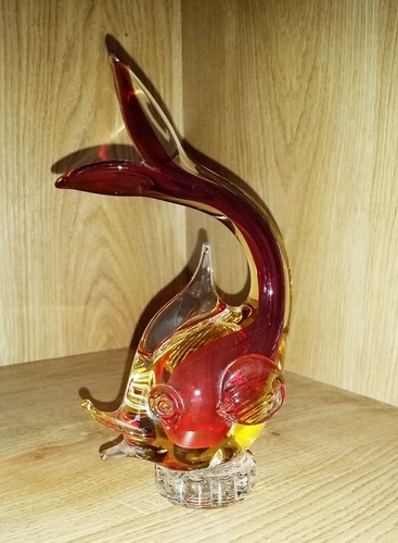 Murano poisson en verre - -,