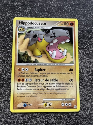 Hippodocus rare pokémon - -,