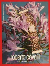 Publicité de presse Bagues Bijoux MAUBOUSSIN & Montre ROBERTO CAVALLI Timewear
