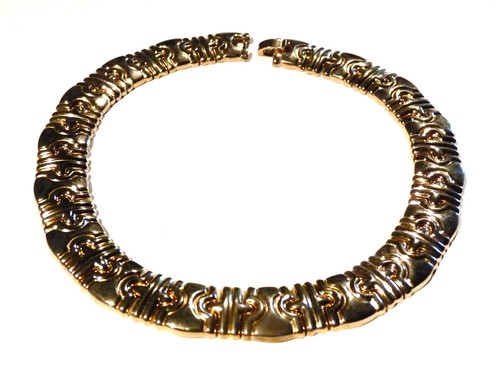 Bijou alliage doré collier