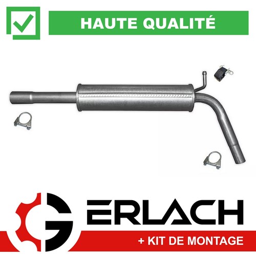 Silencieux intermediaire pour