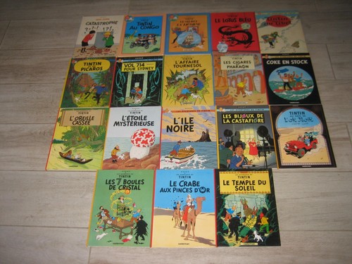 Lot aventures de tintin - lot, bd