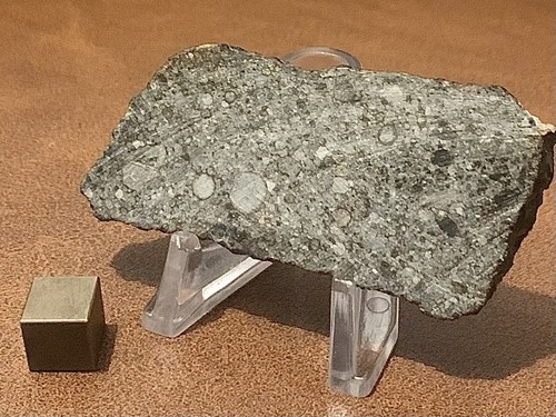 Slice météorite chondrite - slice,