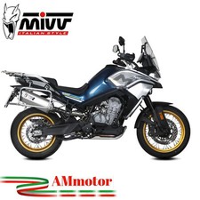 Mivv CF Moto 800MT 2024 Pot D' Echappement Exhaust Speed Edge Inox Approuve