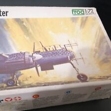 Maquette FROG 1/72e. Complet, decals et verrière 