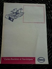 Carnet publicitaire Esso "Cartes routières et touristiques"
