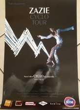 ZAZIE - Cyclo Tour - AFFICHE -