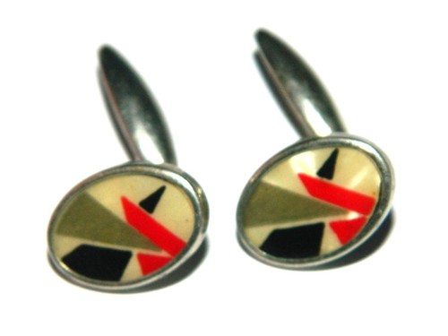 Paire boutons manchettes - de,