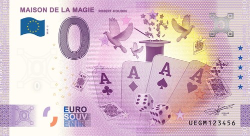 Billet touristique souvenir - billet, 0