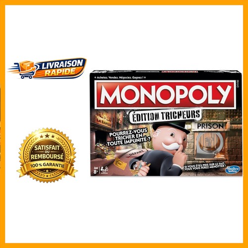 Monopoly tricheurs cadeau - tricheurs,