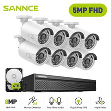 SANNCE 5MP 10CH POE Audio