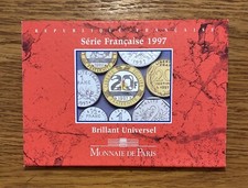 Coffret Monnaie de Paris 1997 BU 