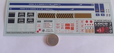 decals decalcomanie  ho 1/87