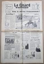 Le CANARD ENCHAINE numéro