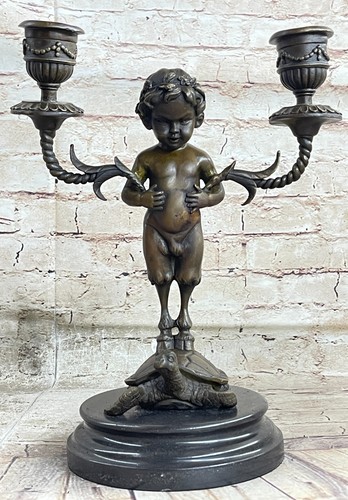 Bougeoir bébé satyre - bougeoir,