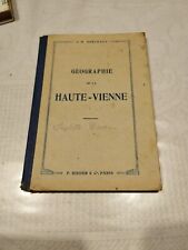 Géographie de la Haute Vienne