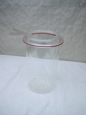 porte ou seau à bouteille iguzzini plastique transparent vintage des années 80