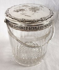 Seau à biscuits - cristal de