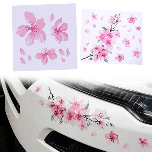 Stickers voiture fleur de - 2,