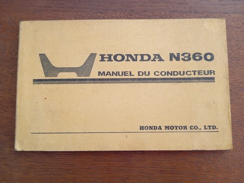 Voiture honda n360 rare - rare, manuel