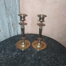 Paire d'anciens bougeoir en