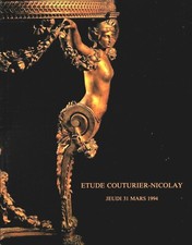 TABLEAUX ANCIENS MEUBLES & OBJETS D'ART CATALOGUE VENTE NICOLAY 31/03/1994