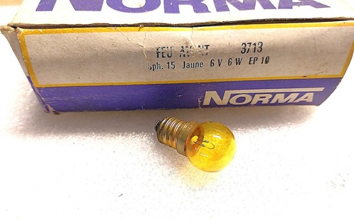 Ampoule e10 jaune mobs - ampoule, 6w
